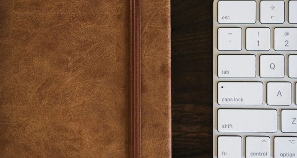 a wooden board with a keyboard